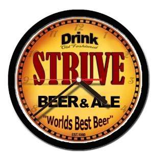  STRUVE beer and ale cerveza wall clock: Everything Else