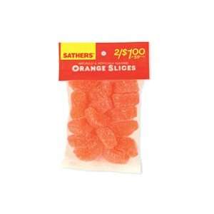 Sathers Orange Slice Candy   5.5 Oz/ Bag, 12 ea: Health 