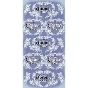  Corona Hibiscus Beach Towel   Blue