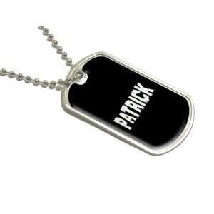 Patrick   Name Military Dog Tag Luggage Keychain 