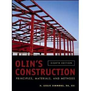    Olins Construction Principles, Materials, and Methods Books