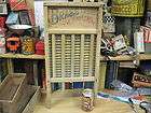 primitive NATIONAL BRASS MARVEL wood washboard hand wash old tool