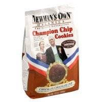 Newmans Own Organics Champion Chip Cookies, Chocolate Chocolate Chip 