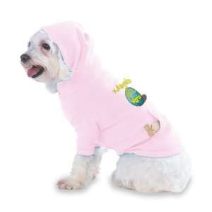 Angels Rock My World Hooded (Hoody) T Shirt with pocket for your Dog 