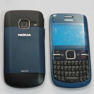 Replace Housing Cover Case Nokia C3 C3 00 Black  