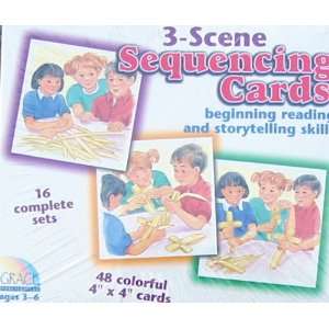  Cards Beginning Reading and Storytelling Skills: Toys & Games