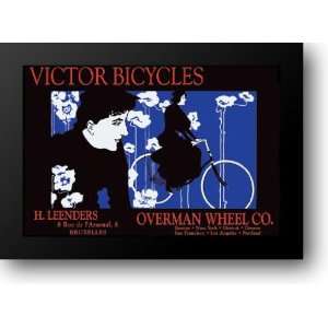  Victor Bicycles: Overman Wheel Company 33x24 Framed Art 