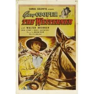  The Westerner Poster B 27x40 Gary Cooper Walter Brennan 