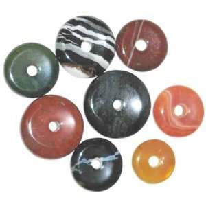 Gemstone Donuts (Various Stones) Wicca Wiccan Pagan Metaphysical 