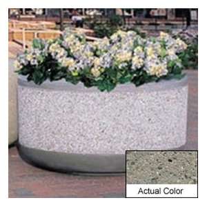   Round Planter   Weatherstone Glass C67 48x24: Patio, Lawn & Garden