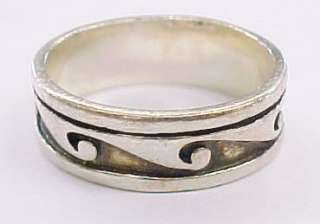 Dealers Lot of Three Sterling Silver Rings ~ all in very good to 