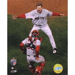  Jonathan Papelbon / Jason Varitek   07 Celebrate World 