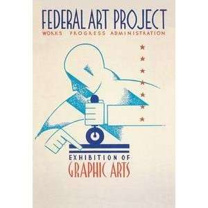  Vintage Art Federal Art Project: Exhibition of Graphic Arts 