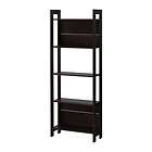 New IKEA LAIVA Wood Bookcase Black Brown