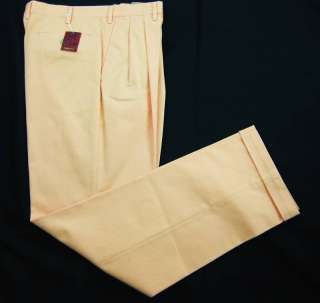 New STEFANO RICCI Italy Cotton Lycra Dress Pants Chinos 34 NWT $695 