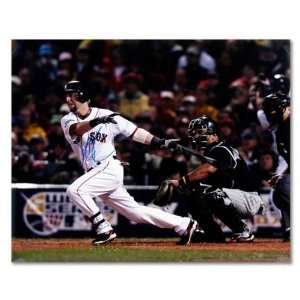 Dustin Pedroia Boston Red Sox   World Series   Autographed 16x20 