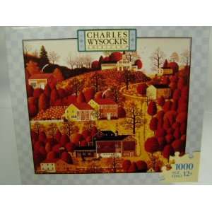   Wysockis Americana Autumn Morning 1000 Piece Puzzle Toys & Games