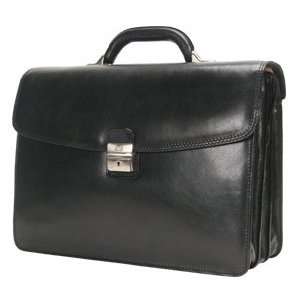  Tony Perotti Pivot Flap Over Triple Gusset Briefcase in 