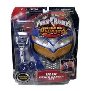  Power Rangers Operation Overdrive Blue Mask and Watch Set 