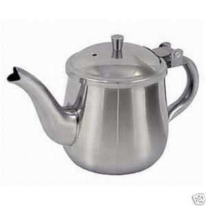 Teapot 10 oz Gooseneck spout server stainless steel NEW 755576003343 