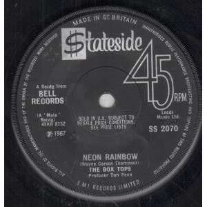   NEON RAINBOW 7 INCH (7 VINYL 45) UK STATESIDE 1967: BOX TOPS: Music