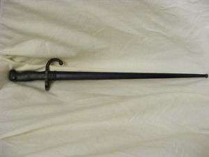 French Military Bayonet Sword Made St. Etienne 1876 Old Rare Weapon 