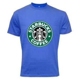  Starbucks Blue Color T Shirt Logo I Free Shipping: Sports 