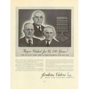  Jenkins Valves Ad from April 1938   $39