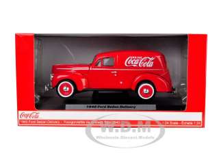   model of 1940 ford sedan delivery coca cola truck die cast car model