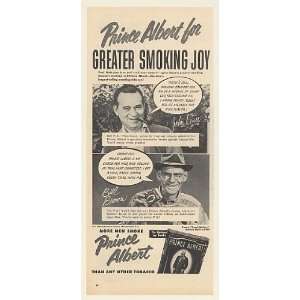 1951 John Kinn Bill Brown Prince Albert Tobacco Print Ad (49845 