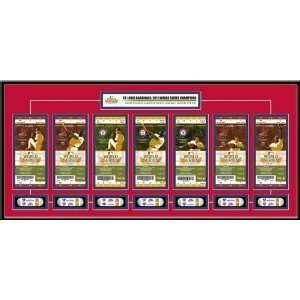   Tickets To History Replica Ticket Frame   St Louis Cardinals Sports