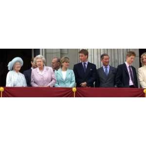  Royal Family on Queen Mothers 100th Birthday, Friday 
