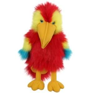  Squawk Baby Scarlet Macaw Hand Puppet: Toys & Games