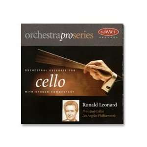  Leonard Orchestral Exerpts for Cello Musical Instruments