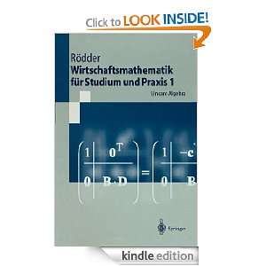   Springer Lehrbuch) (German Edition) eBook: Wilhelm Rödder: Kindle