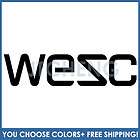 WESC Logo 6x1.5 Custom Car Window Apple Ipad Macbook Decal Vinyl 