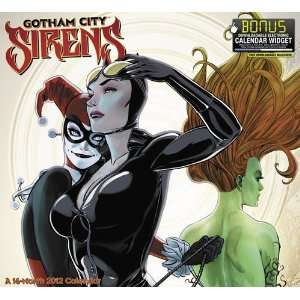  Gotham City Sirens 2012 Wall Calendar