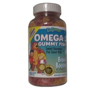   Critters Omega 3 Gummy Fish With Dha 180 Fish