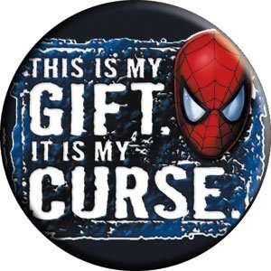  Spiderman Gift Curse Button B SPI 0014 Toys & Games