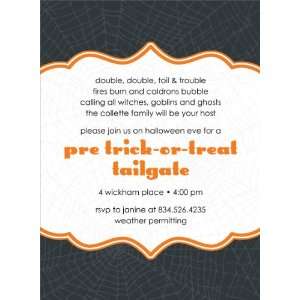  Book Plate Spider Web Halloween Invitations: Home 