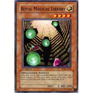  Royal Magical Library Yugioh SD6 EN010 Common Toys 