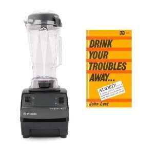 Vitamix 1782 TurboBlend, 2 Speed + Drink Your Troubles Away Book by 