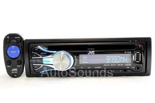 JVC KD R530 CD/MP3/WMA Player Front USB/AUX Input, Wireless Remote 