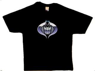 Transformers Decepticons COBRA Logo Custom NEW T shirt  