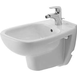  Bidet wall mounted 21 1/2 D Code, white, with of, with tp 