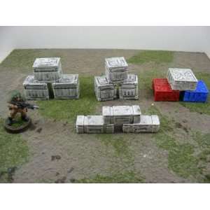  Miniature Terrain   Sci Fi: Mixed Crate Set 2: Toys 