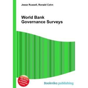  World Bank Governance Surveys Ronald Cohn Jesse Russell 
