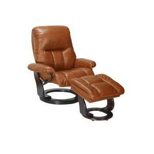  7493 Sienna Swivel Leather Recliners and Ottomans from 