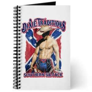  Journal (Diary) with Dixie Traditions Southern Six Pack On 