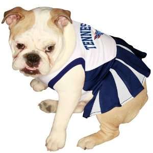   : Tennessee Titans Navy Blue White Pet Cheer Dress: Sports & Outdoors